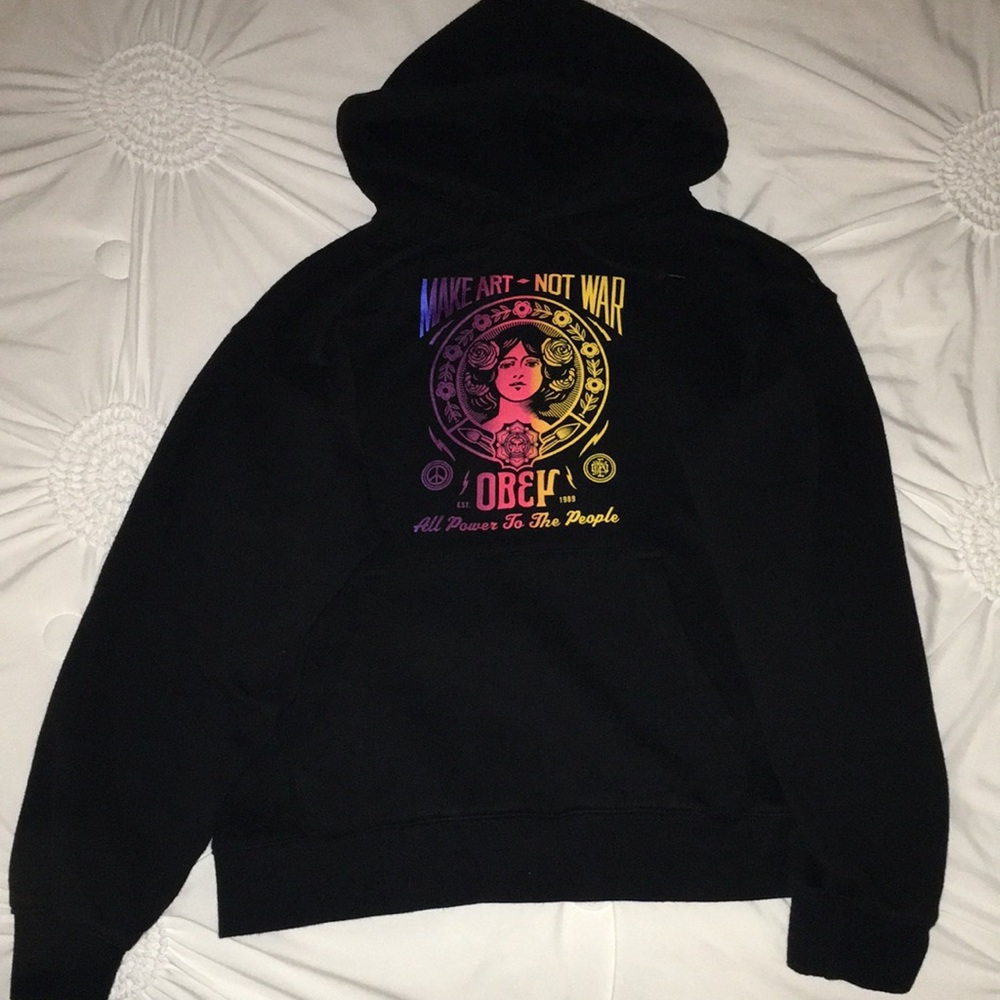 Black Obey Hoodie